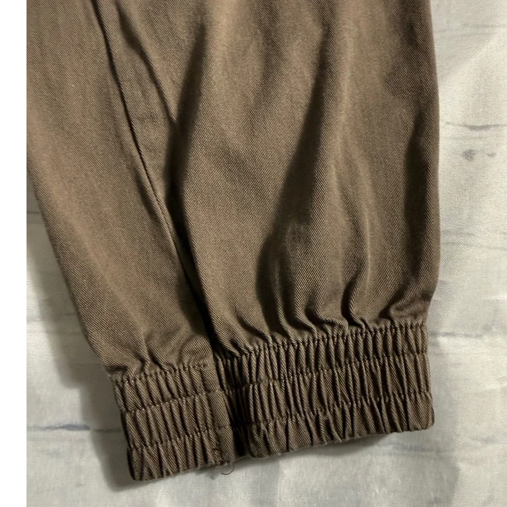 Volcom Jogger Pants Sz XXL Mens Brown Elastic Waist Drawstring Skater Streetwear